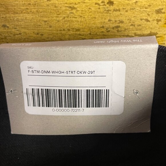 Everlane The Way-High® Jean Black Sz 29 LONG - Picture 11 of 12